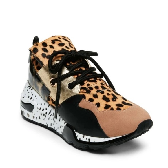 Steve Madden animal print sneakers - Picture 2 of 4